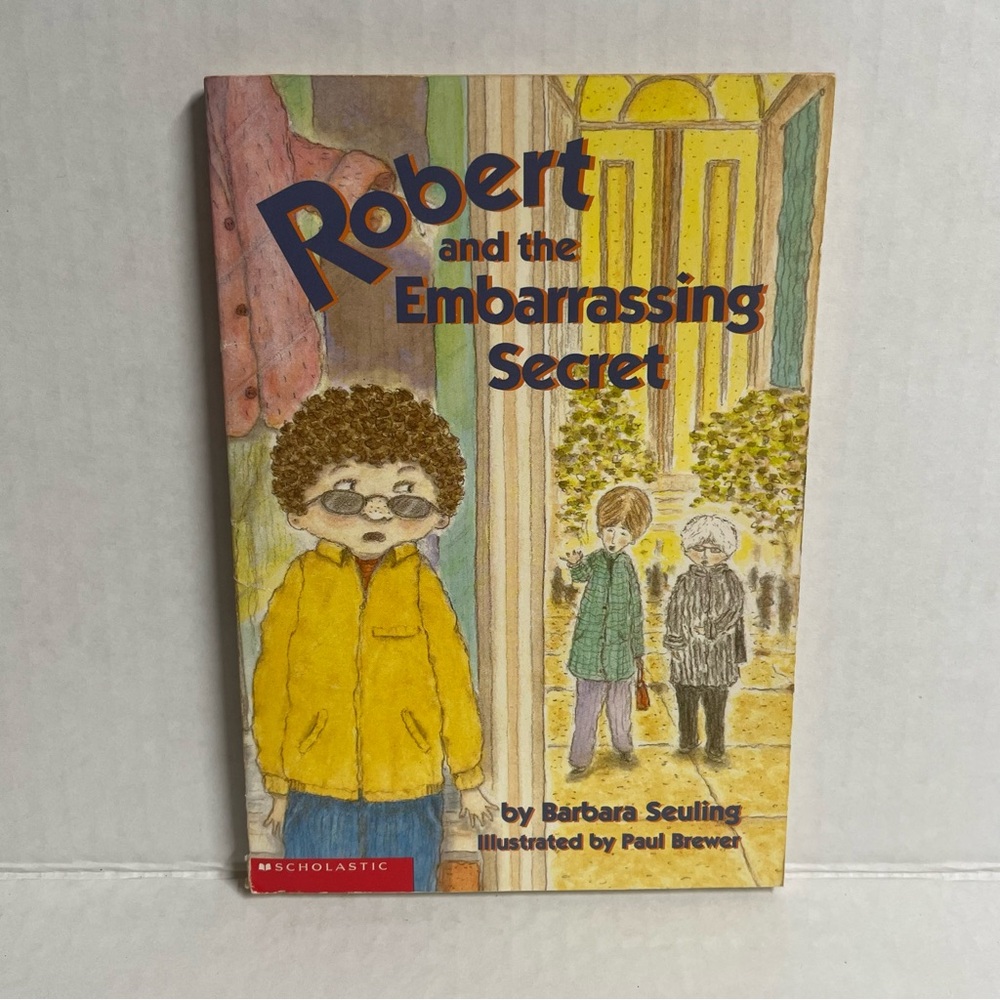 💛$2💛 Robert and the Embarrassing Secret Barbara Seuling kids book